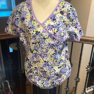 Cherokee Runway scrub top.  Size Large.